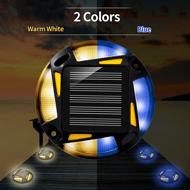 Éclairage auxiliaire résistant au vieillissement à 12 pièces LED pour la sécurité routière