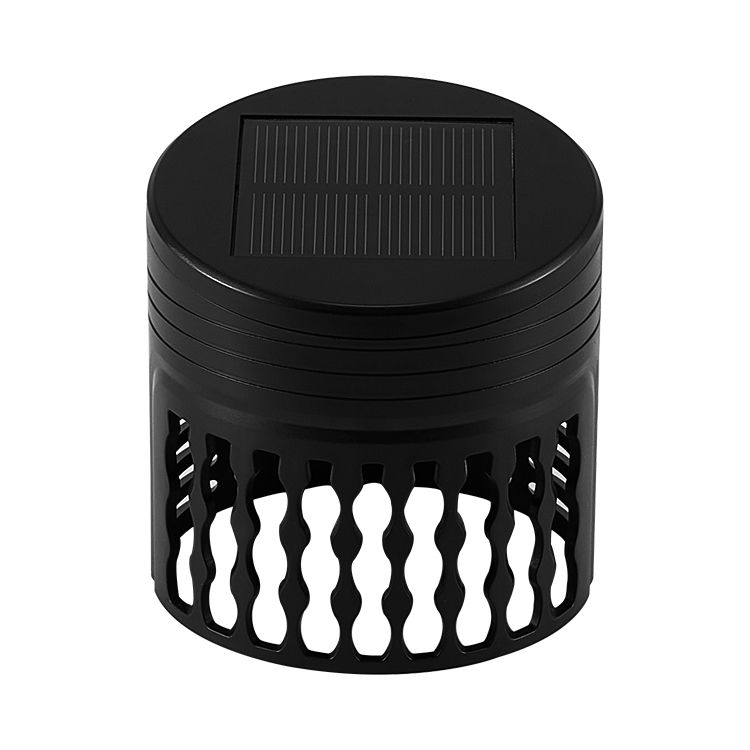 Lampe de clôture solaire avec une durée de vie de 50 000 heures, angle de faisceau de 120° et garantie de 2 ans pour la décoration de jardin extérieur