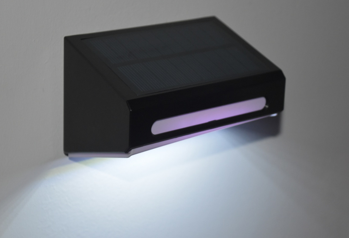 3.7V barrière solaire monocristalline Led Colorful Lights étanche à l'humidité pour la décoration
