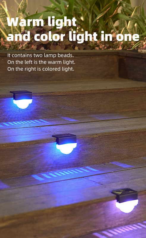 Ni MH IP65 de lumière de Mini Solar Powered Fence Led imperméable pour monocristallin extérieur