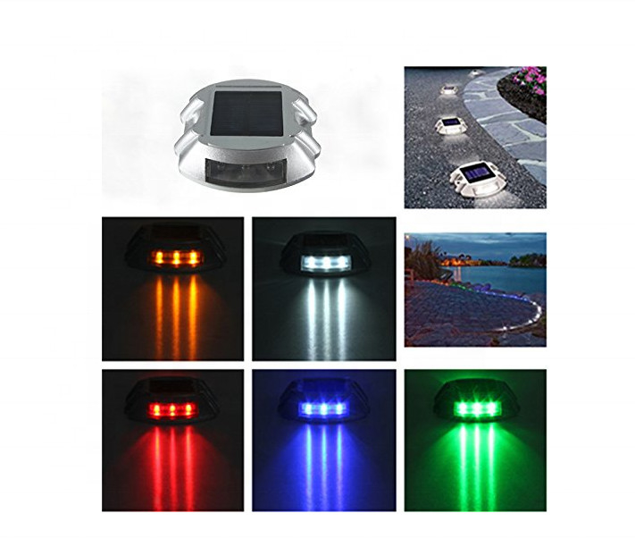 Ni MH de batterie a actionné les lumières solaires de goujon de route pour la décoration extérieure