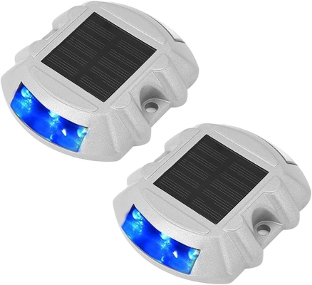 La route solaire en aluminium gâchée cloute le goujon incorporé de Cat Eye Marker Blinker Road LED