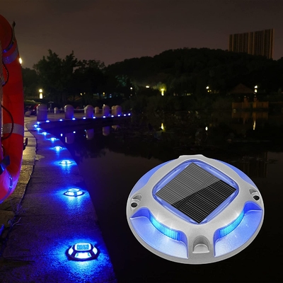 Lumière de terrasse extérieure à énergie solaire lumières de terrasse solaires en acier inoxydable Mini lumières de terrasse solaires lumières de marche d'escalier solaires