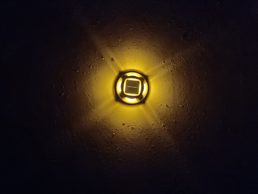 Le rond solaire sans fil de lumière de dock d'allée a mené le marqueur extérieur pour le passage couvert 110*22.5 millimètre