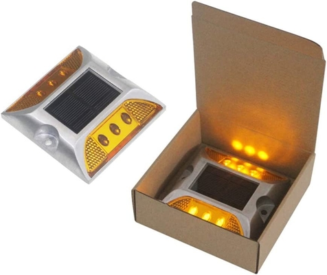 Lampe de clignotant d'allée de résistant à l'eau de lumière de plate-forme de marqueur de route de 6 LED