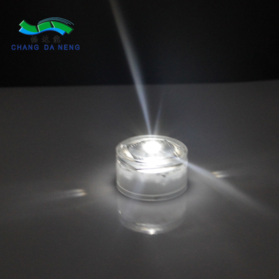 Gâchez le clignotant actionné solaire en verre de marqueur de trottoir de LED Cat Eye Light 40MA