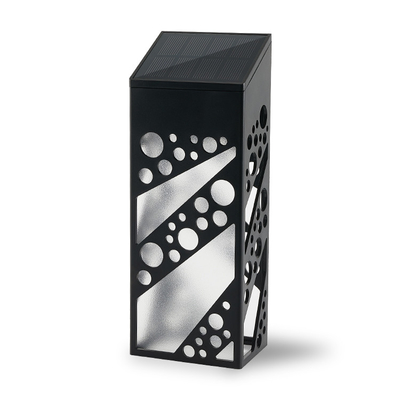 Lumière solaire de mur de jardin LED ABS imperméable à l'eau 280mA Pour la décoration des murs de patio