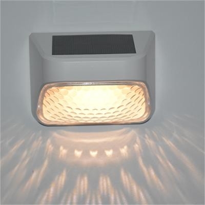 Facile d'installation Lumières solaires de jardin de quai 150mA 6 pièces LED pour la cour de clôture extérieure