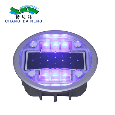 Le goujon solaire de route de marqueur de voie d'avertissement de LED allume l'alliage d'aluminium IP68 imperméable