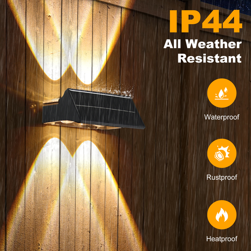 Personnalisez votre ambiance extérieure avec notre lumière solaire LED parfaite pour les clôtures de jardins chemins et patios