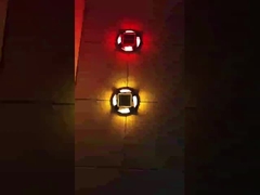 250 visuel imperméable de Ni MH 500m de MAH Solar Dock Lights IP67