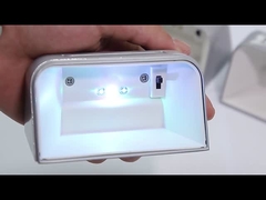 lampe de clôture en aluminium à LED solaire